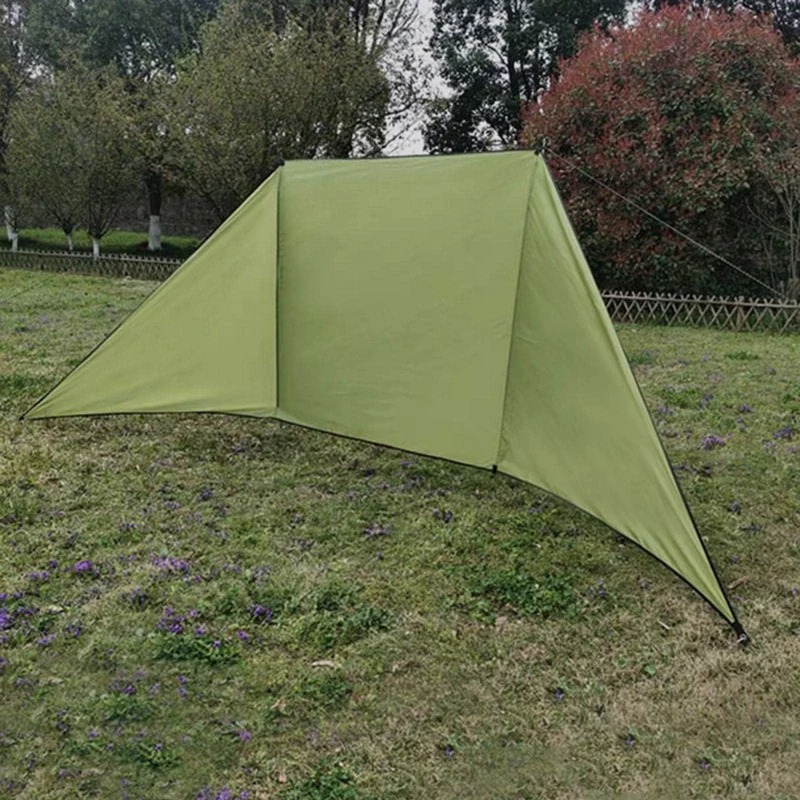 Camping Cooking Awning - Outdoor Windproof Camping Stove Windscreen Portable