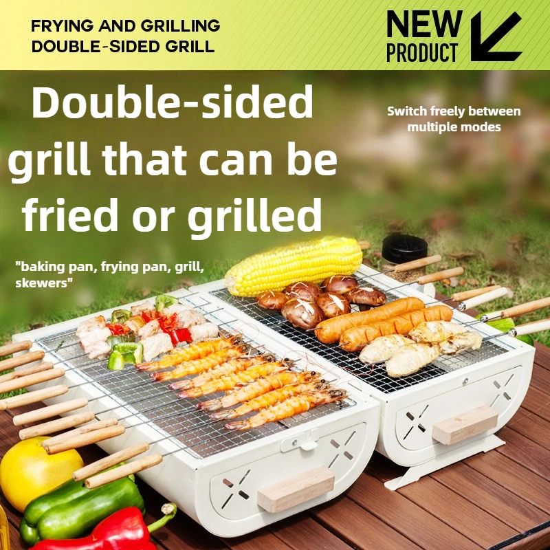 Camping Cooking Device - Barbecue Oven Household Grill Portable Outdoor