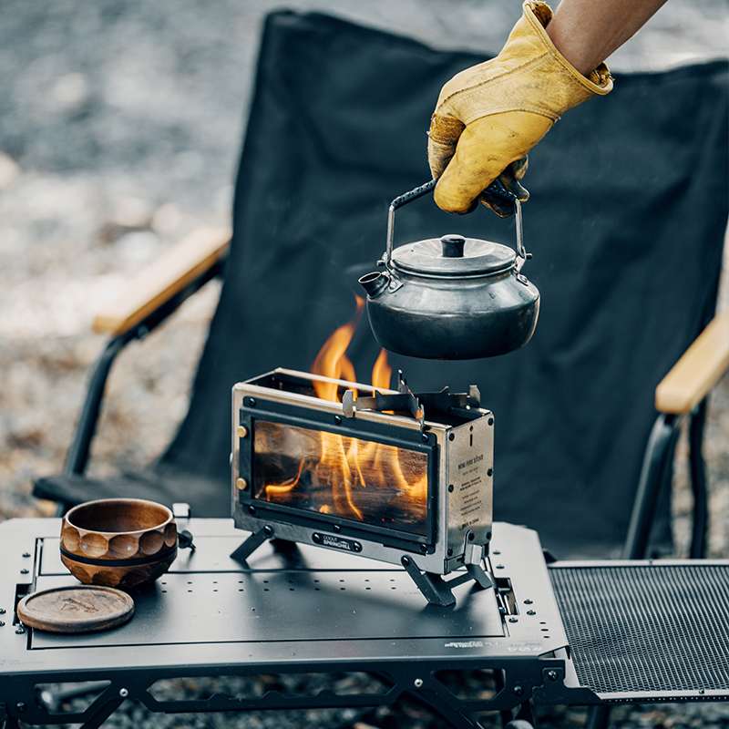Camping Cooking Device - Goout Springhill Wood Stove Portable Firewood