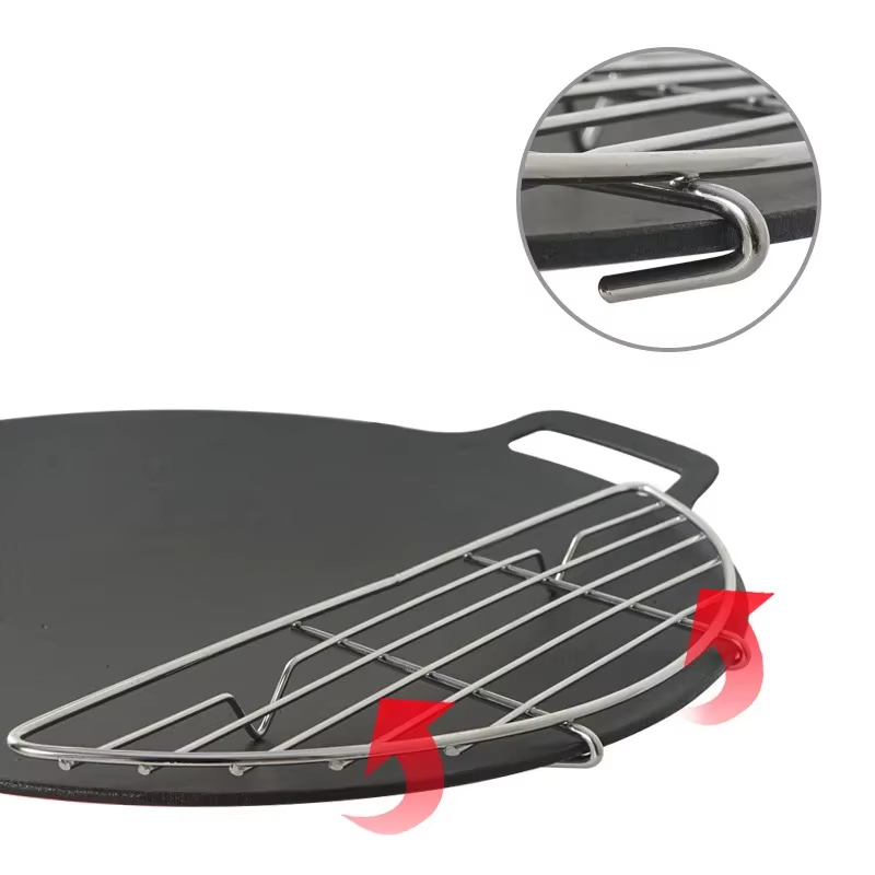 Outdoor Barbecue Net Steam Rac - Camping Cooking Device recension och pris