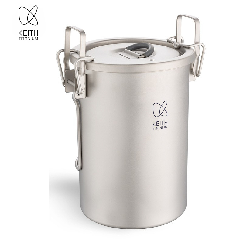KEITH Pure Titanium Rice Cooke - Camping Cooking Hardware recension och pris