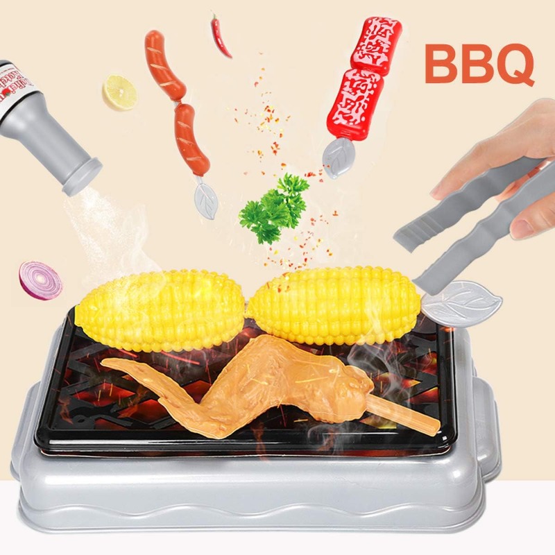 Kids Kitchen Toy Set Toddler P - Camping Cooking With Kids recension och pris