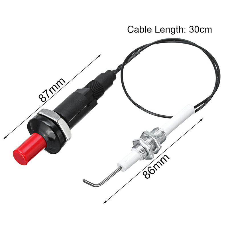 Push Button Piezo Ignitor With - Camping Cooking Device recension och pris