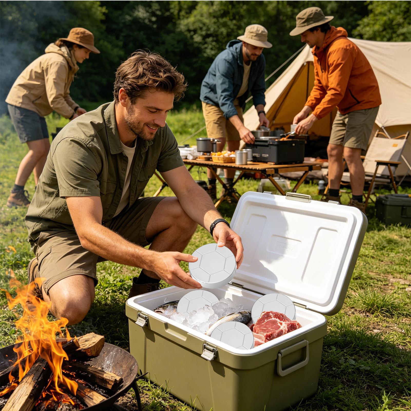 Ice Pack Stainless Steel Reusa - Camping Cooking Fish recension och pris