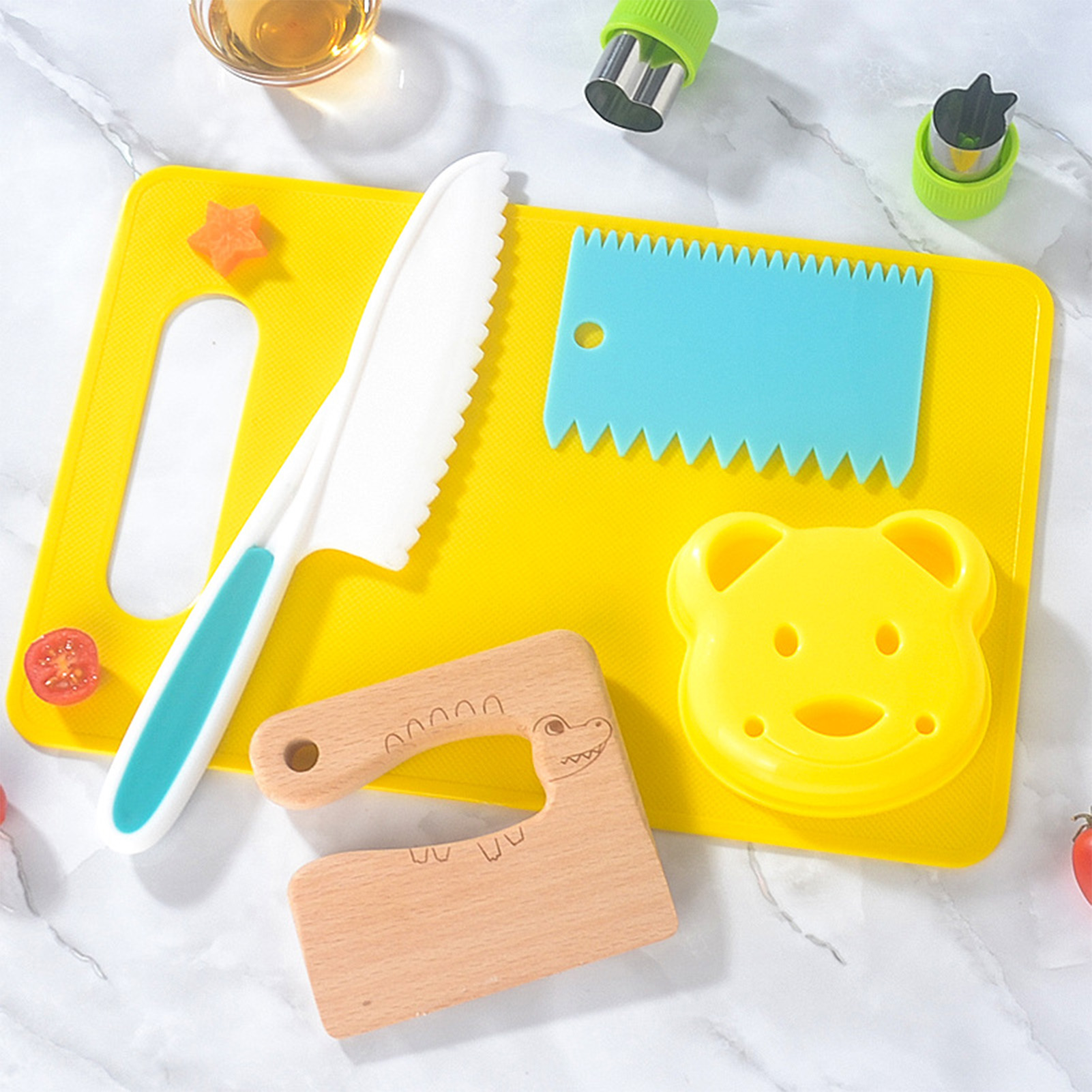 Plastic Kitchen Tools for Kids - Camping Cooking With Kids recension och pris