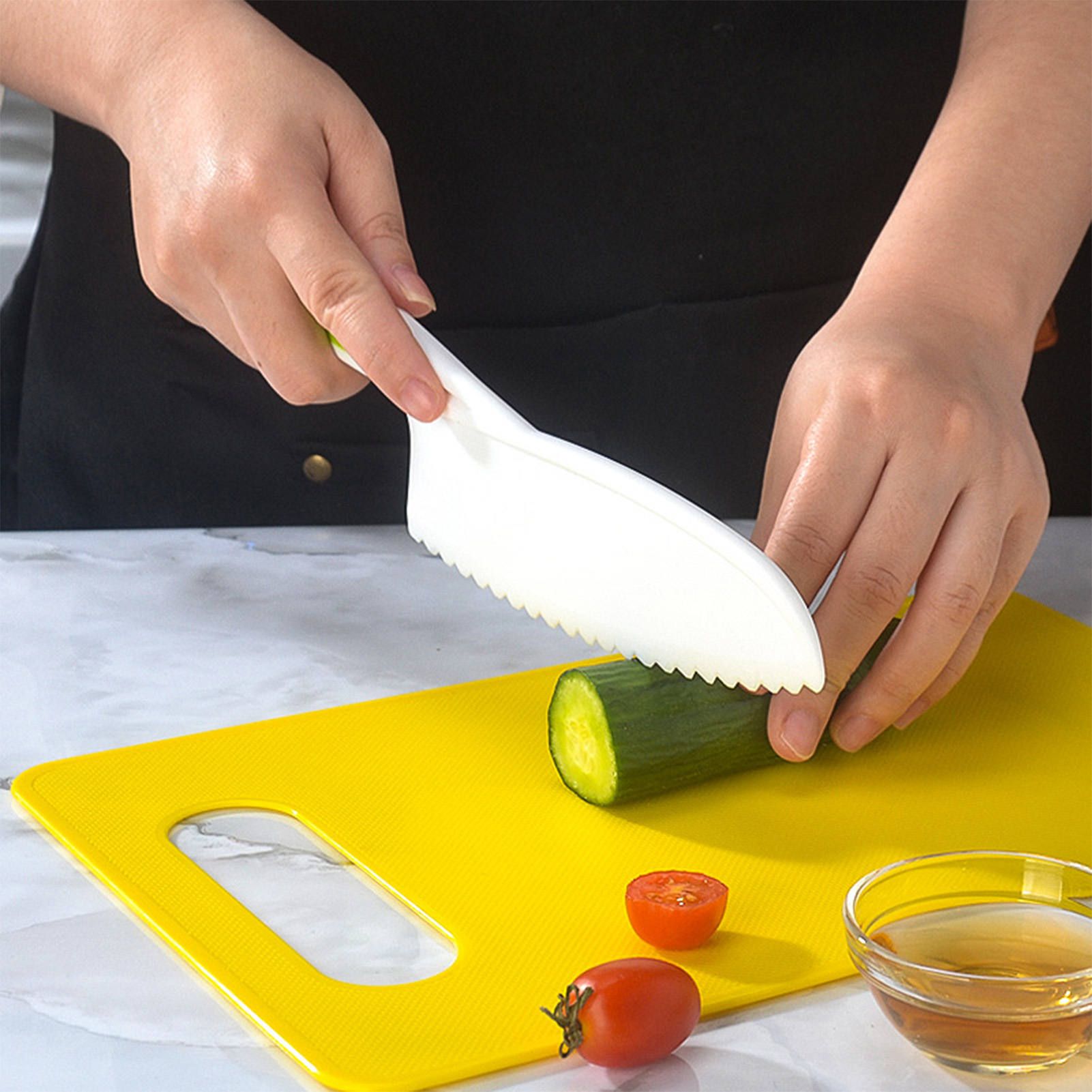 Plastic Kitchen Tools for Kids - Camping Cooking With Kids recension och pris
