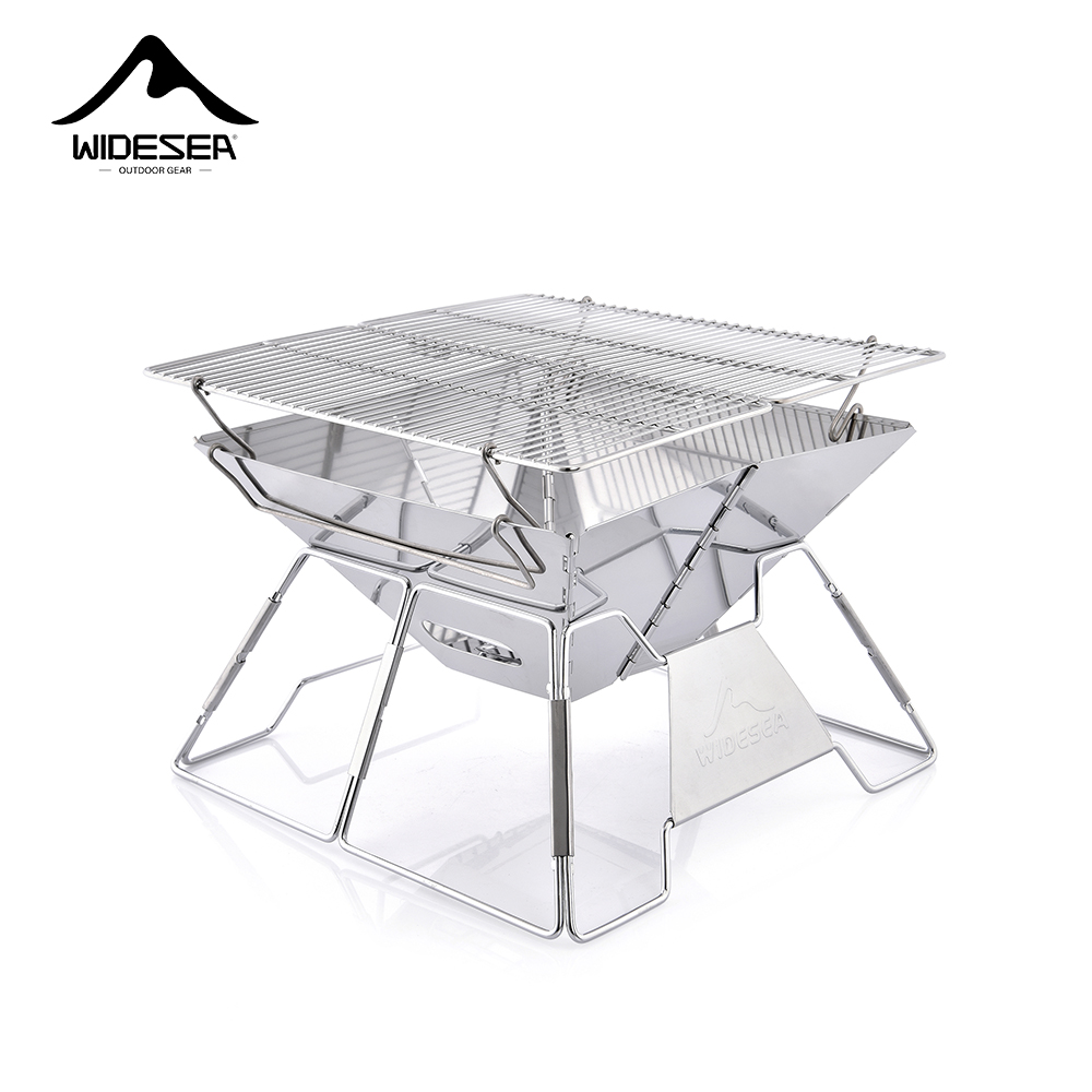 Widesea Windproof Wood-Burning - Camping Cooking Device recension och pris