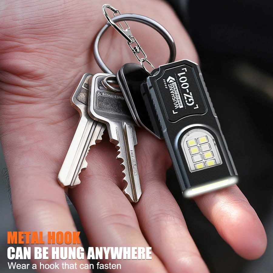 Multifunctional Keychain Flash - Camping Cooking Fish recension och pris