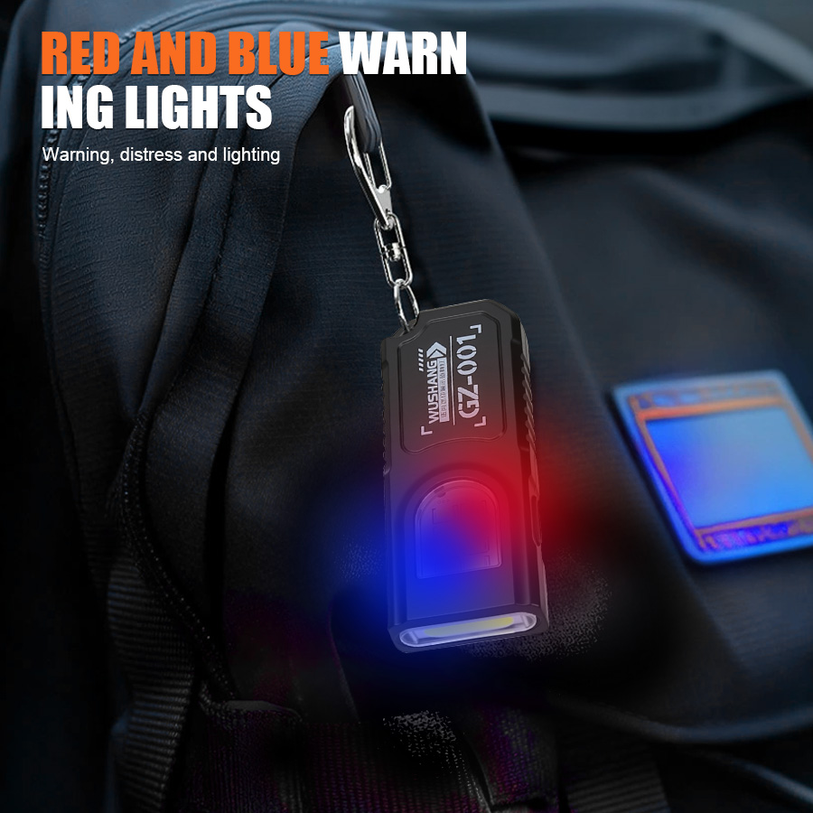 Multifunctional Keychain Flash - Camping Cooking Fish recension och pris