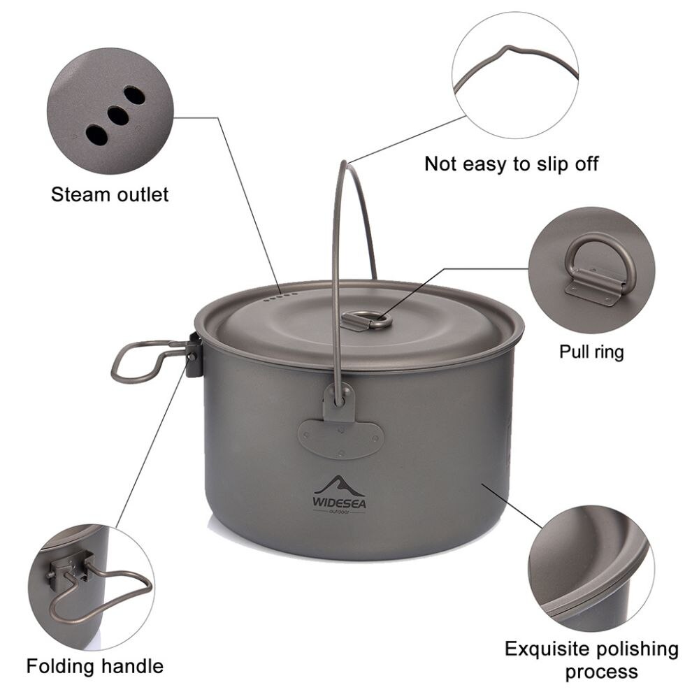Widesea Camping Tableware Tita - Camping Cooking Kitchen Set recension och pris