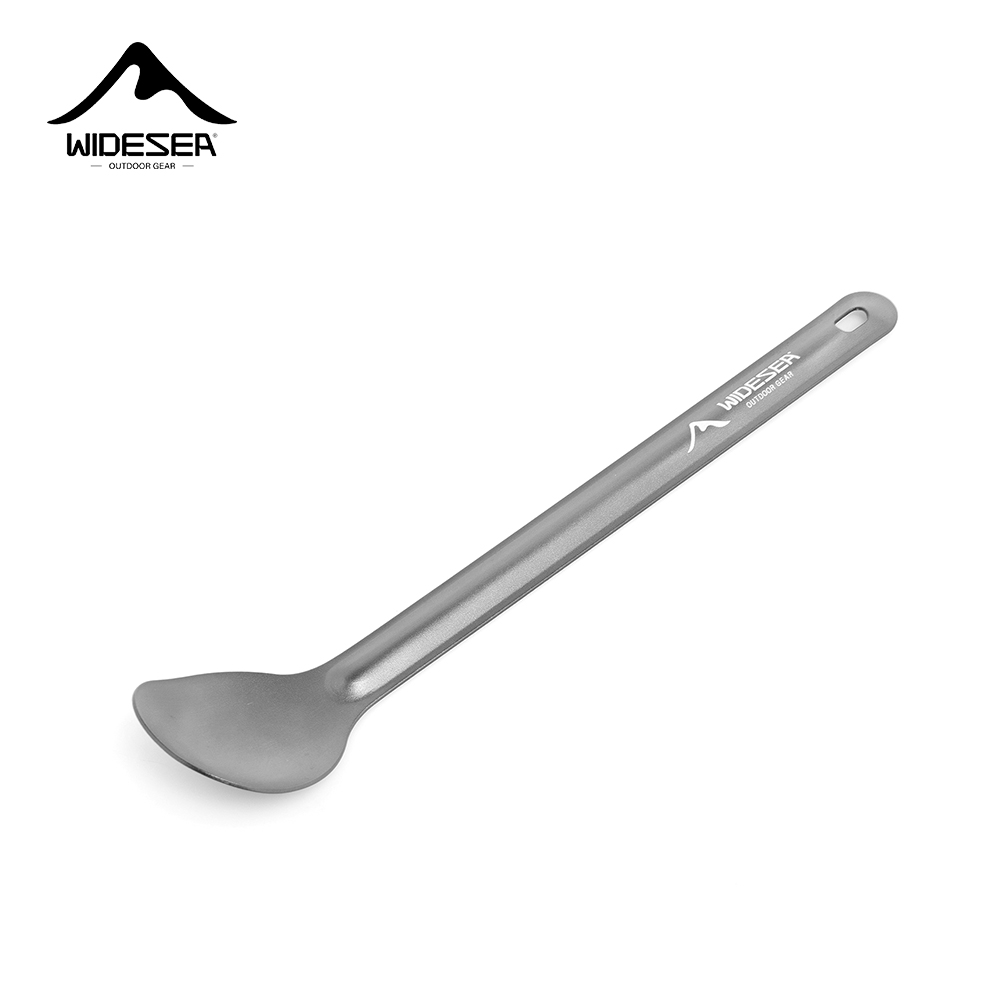 WIDESEA alumium camping spoon  - Camping Outdoor Cooking Table recension och pris