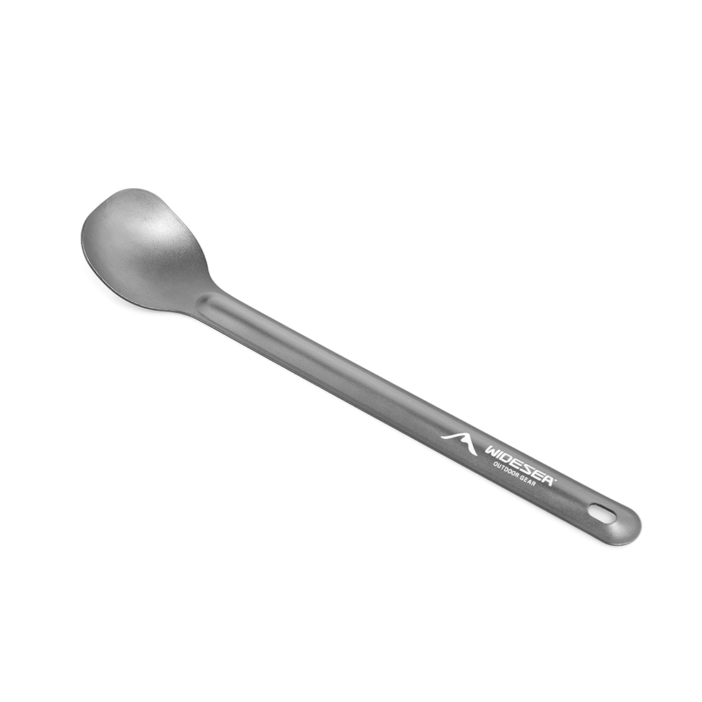 WIDESEA alumium camping spoon  - Camping Outdoor Cooking Table recension och pris