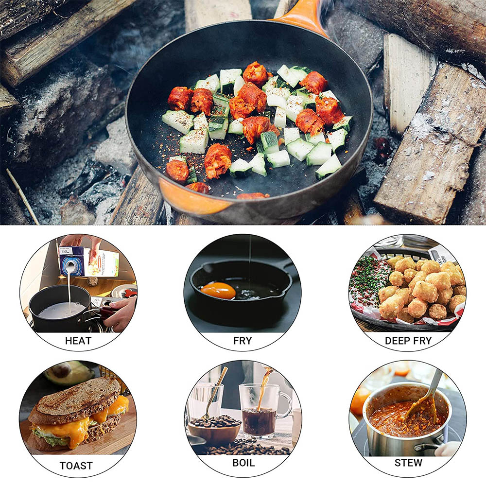 Outdoor cooking 3-4 person pic - Camping Cooking Pots And Pans recension och pris