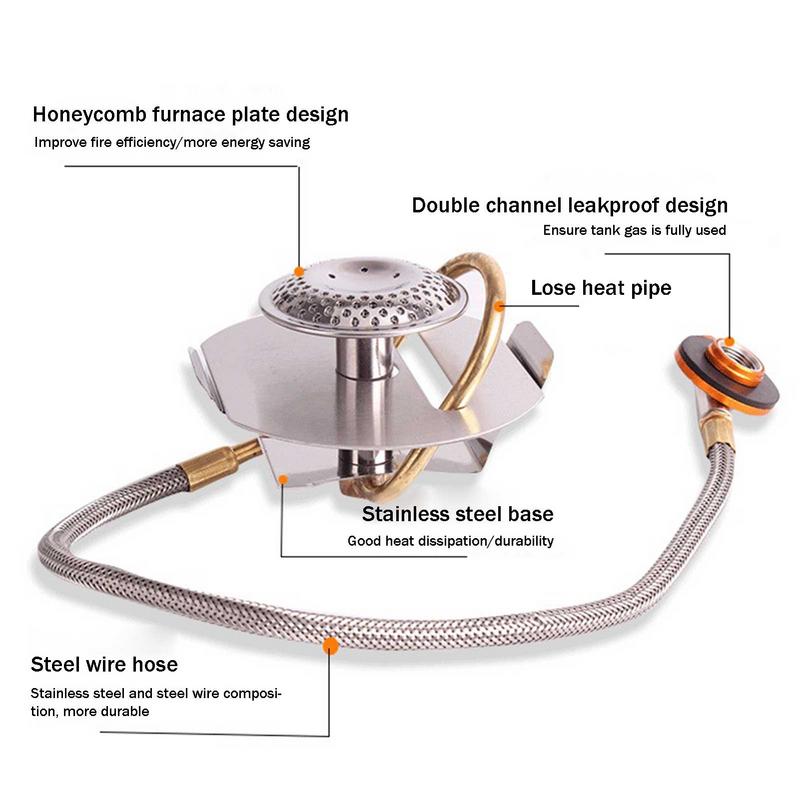 Outdoor Camping Gas Stove 3200 - Camping Cooking Light recension och pris