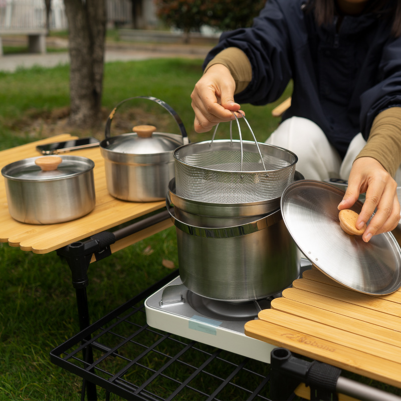 NOBANA Newest Outdoor Stainles - Camping Cooking Hardware recension och pris