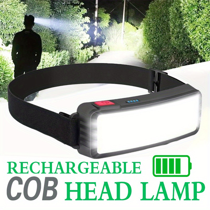 Powerful COB LED Headlamp Type - Camping Cooking Fish recension och pris