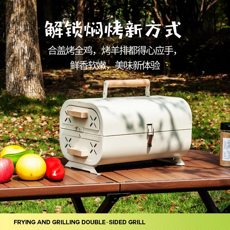 Barbecue Oven Household Grill  - Camping Cooking Device recension och pris