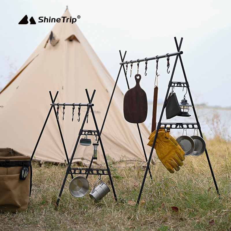 Shine Trip Outdoor Camping Tri - Camping Outdoor Cooking Table recension och pris