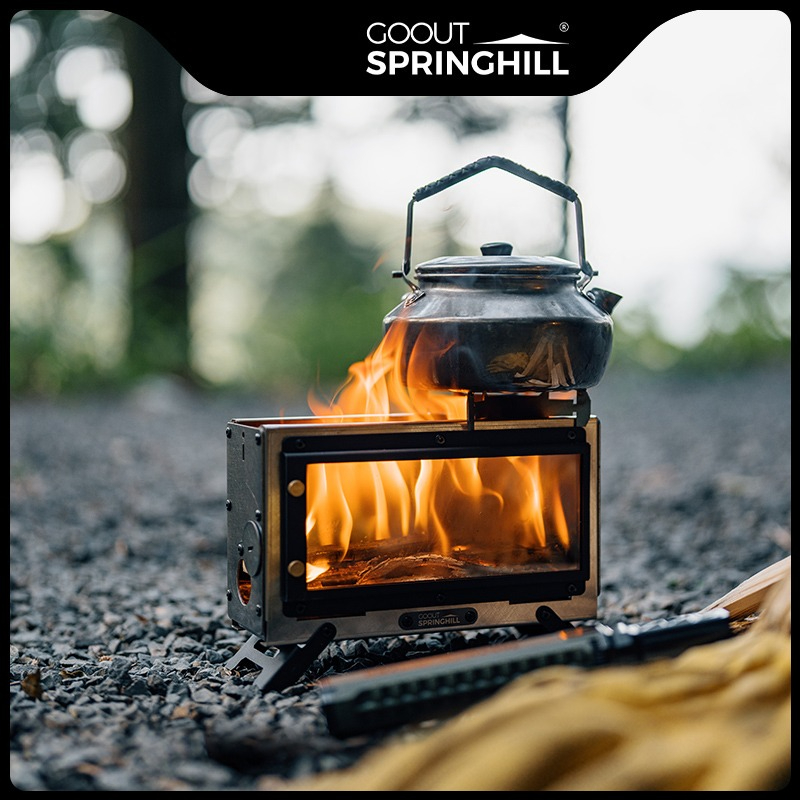 Goout Springhill Wood Stove Po - Camping Cooking Device recension och pris