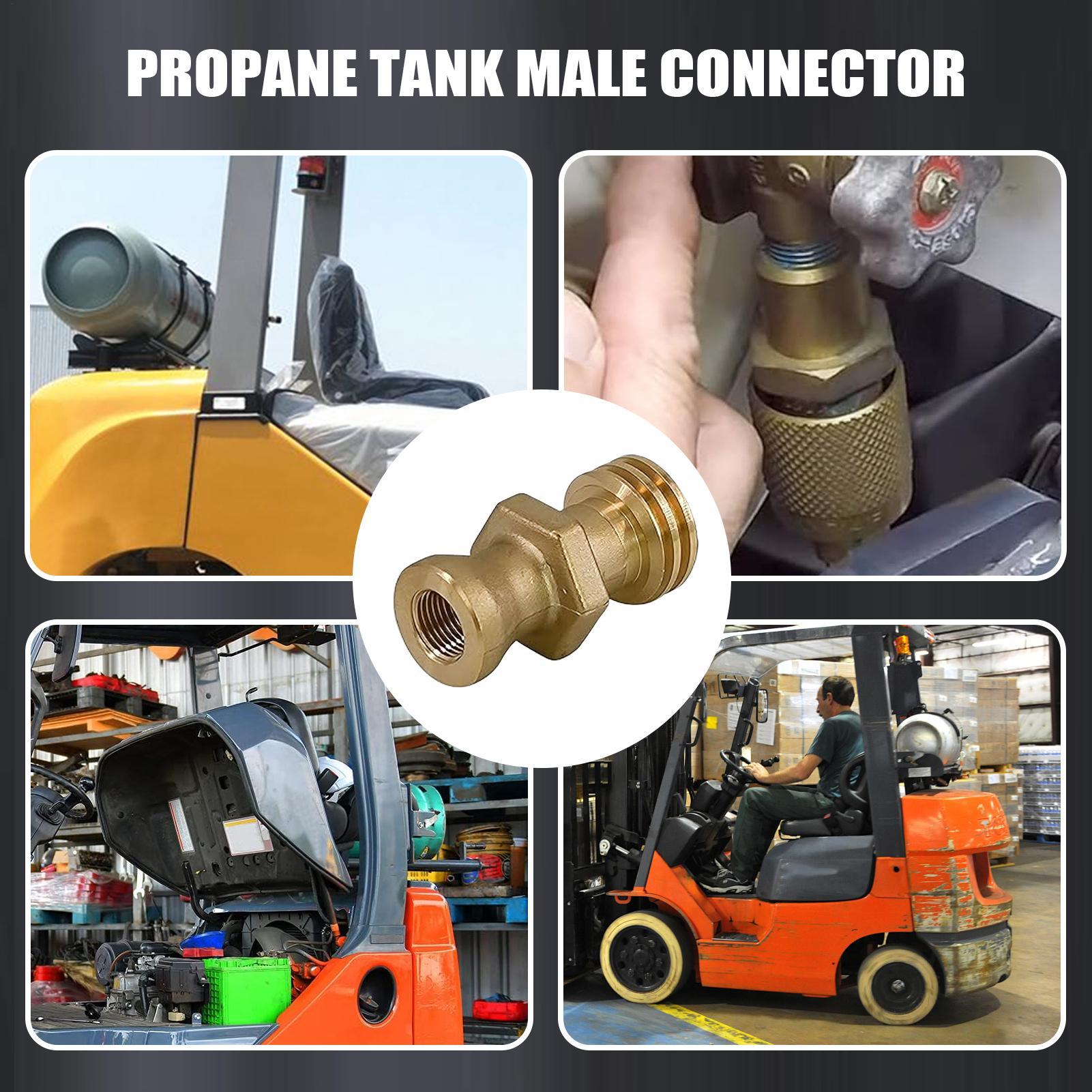 Propane Tank Fittings Male Bra - Cooking Outdoor Camping recension och pris