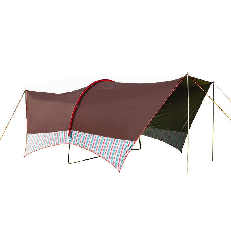 Large multi-person awning with - Camping Cooking Awning recension och pris