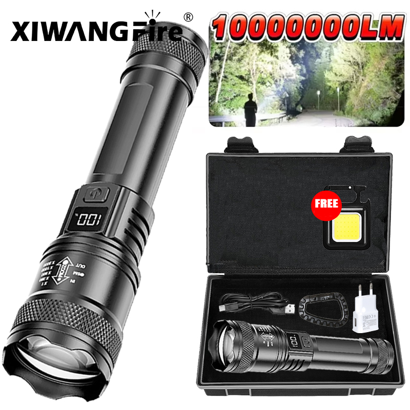 Ultra Bright LED Flashlight 20 - Camping Cooking Fish recension och pris