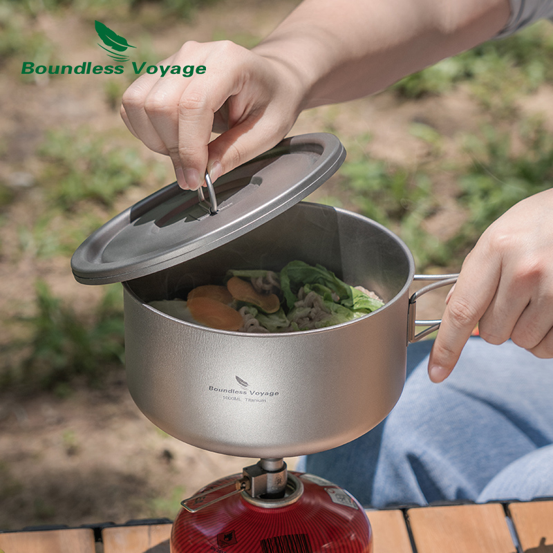 Boundless Voyage Titanium Camp - Camping Cooking Hardware recension och pris