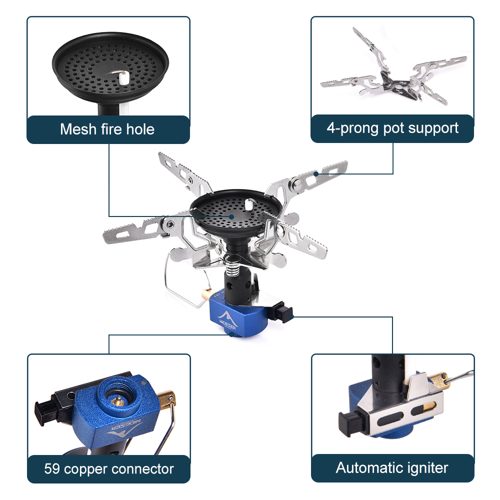 Outdoor Camping Gas Burner Out - Camping Cooking Device recension och pris