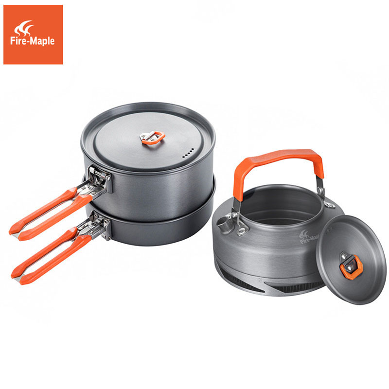 Fire Maple Camping Cookware Ut - Camping Cooking Kitchen Set recension och pris