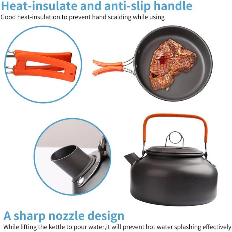 Camping Cooking set Camping Co - Camping Cooking Hardware recension och pris