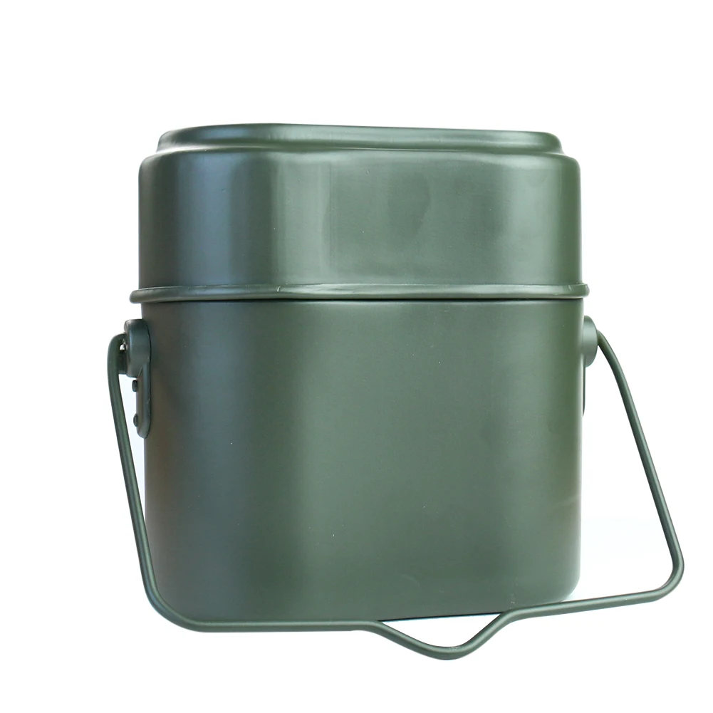 Portable Alloy Pot and Bowl Lu - Camping Cooking Kitchen Set recension och pris